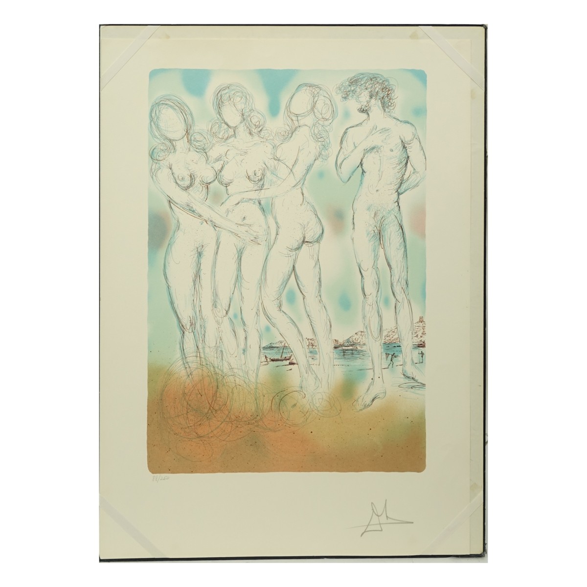 Salvador Dali (1904-1989) Color Lithograph