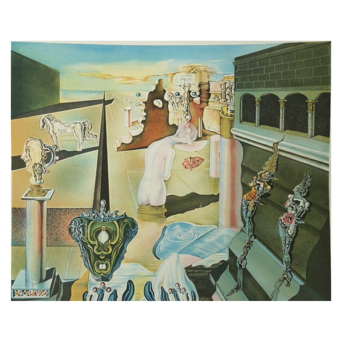 Salvador Dali, Spanish (1904 - 1989) Lithograph