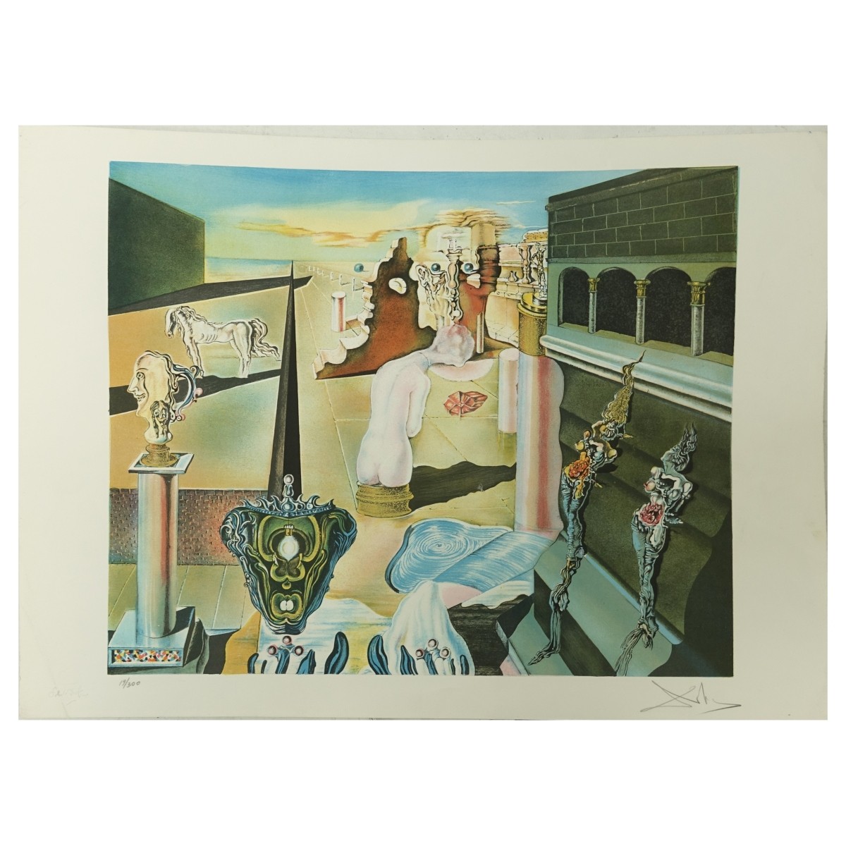 Salvador Dali, Spanish (1904 - 1989) Lithograph