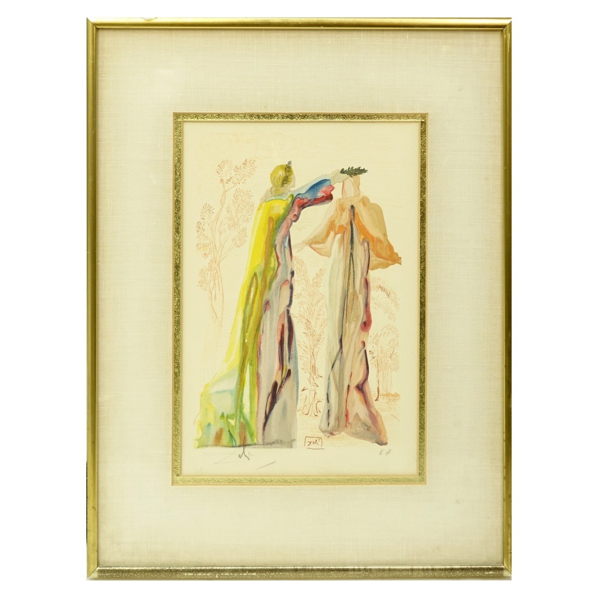 Salvador Dali (1904 - 1989) Color Lithograph