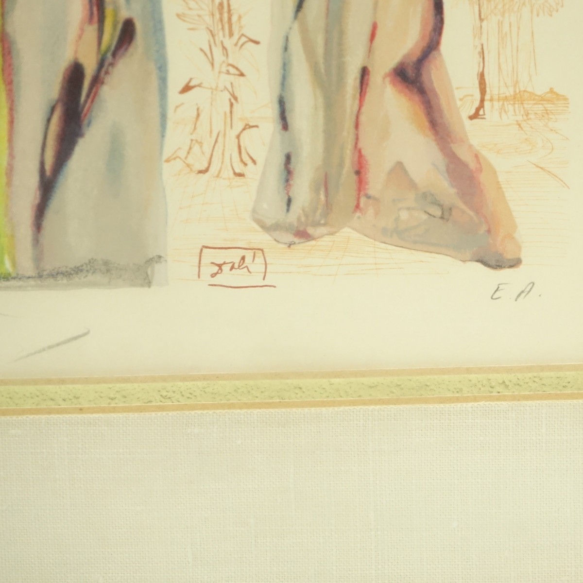 Salvador Dali (1904 - 1989) Color Lithograph