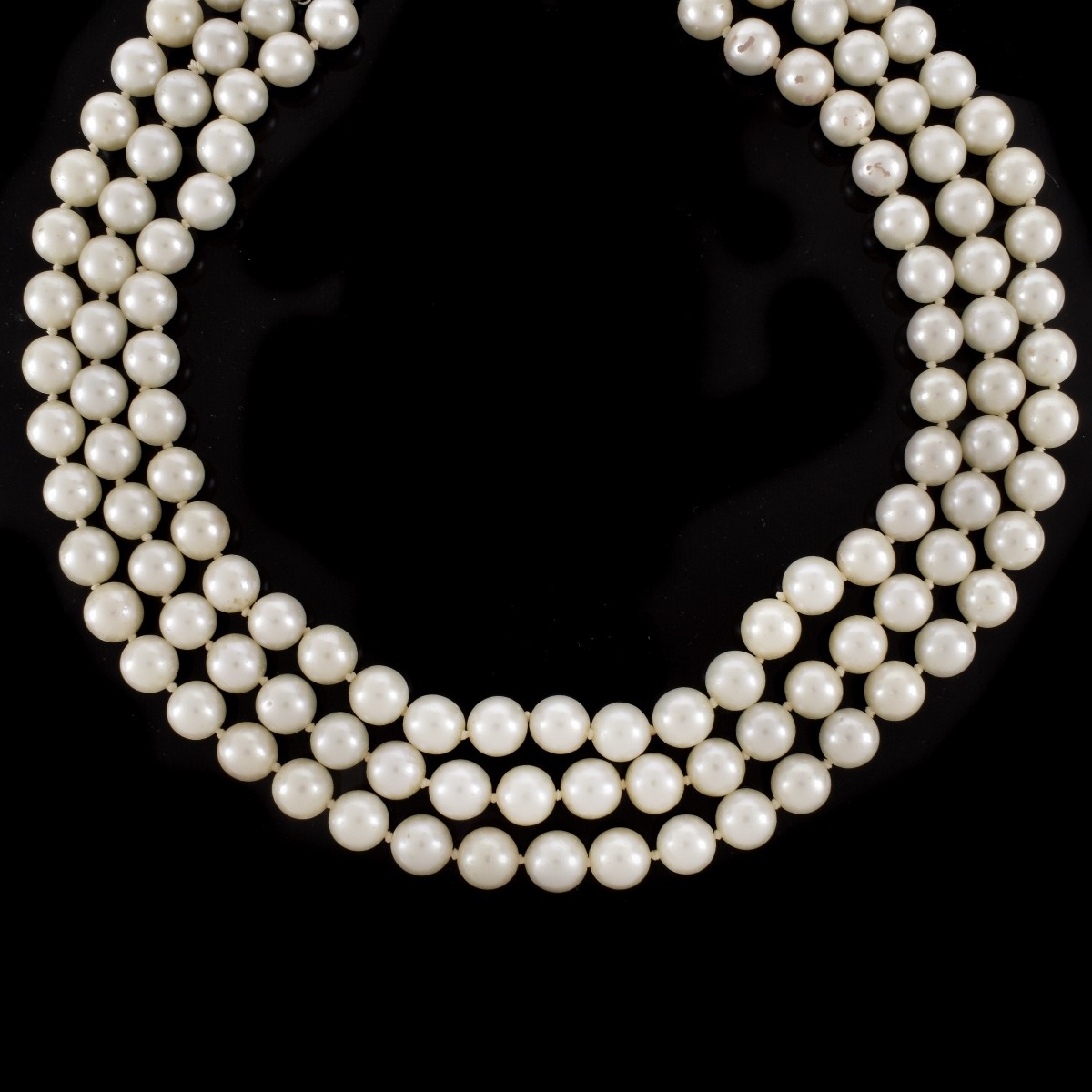 Vintage Pearl and 14K Necklace