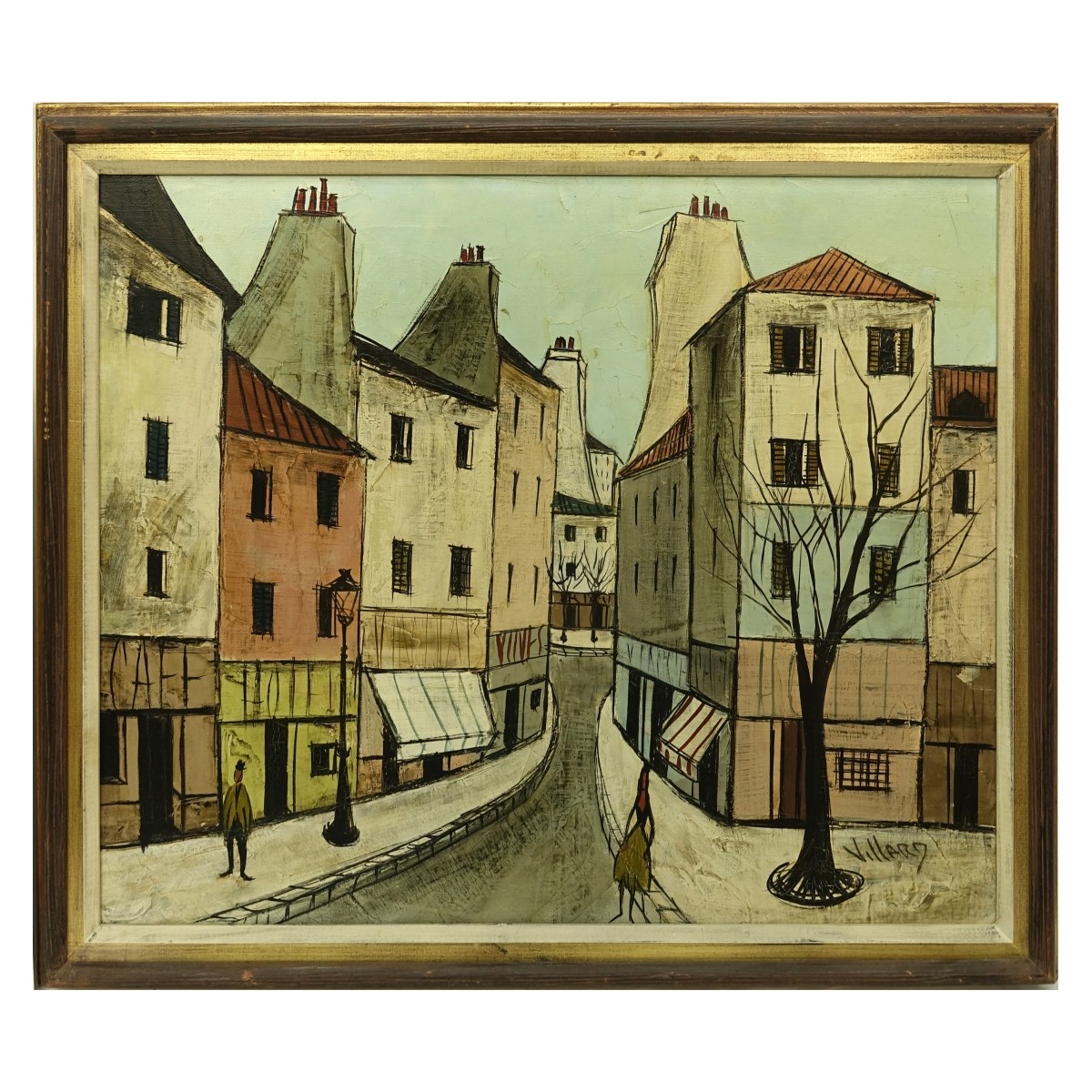 Charles Levier "Villard" (1920 - 2003) Oil/Canvas