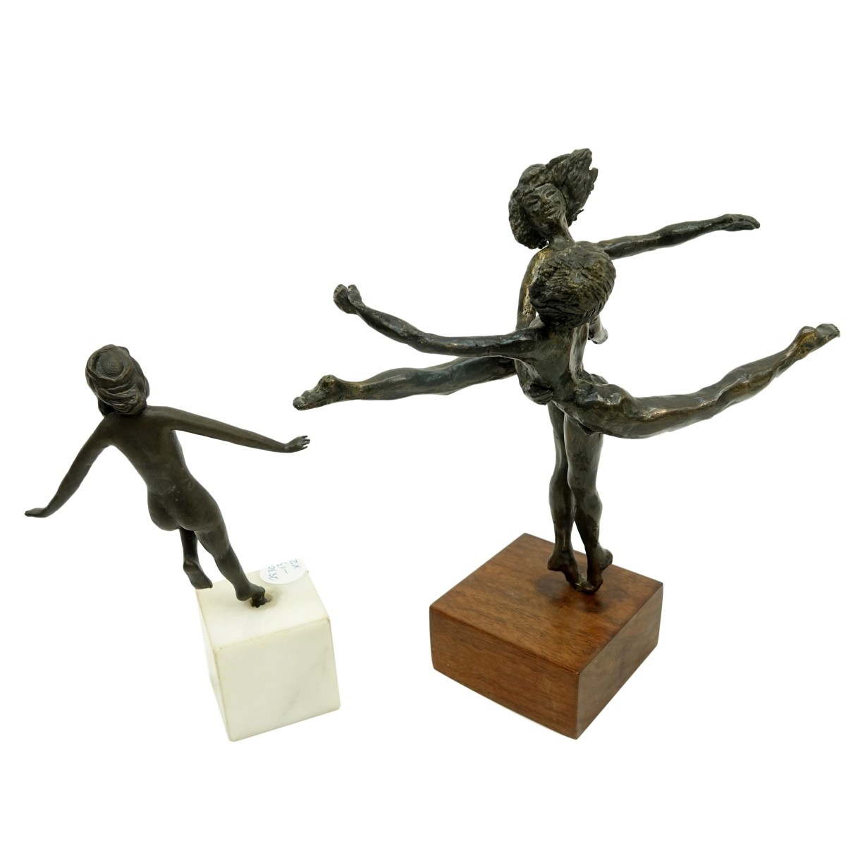 Two (2) Renzullo (20th Century) Bronze Sculptures