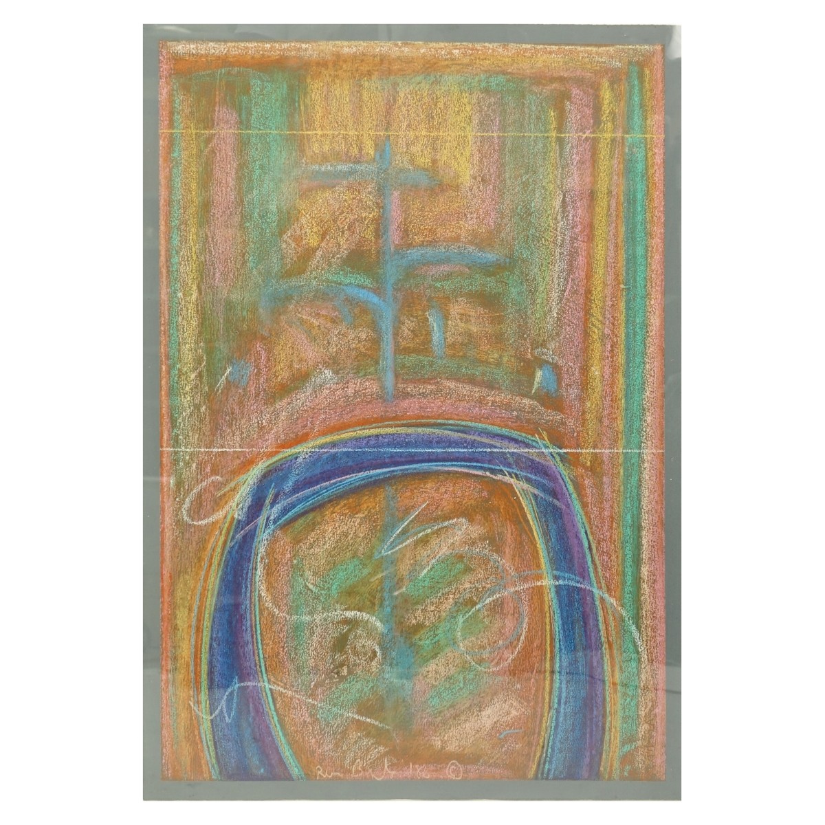 H Ron Banks, American (20th century) Mixed Media