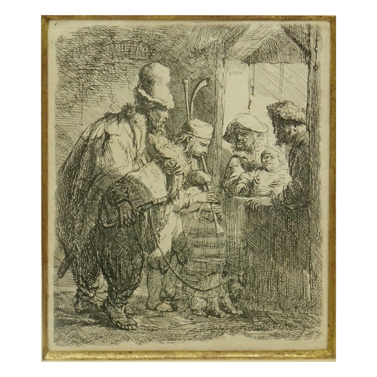 Rembrandt van Rijn (1609-1669) Etching