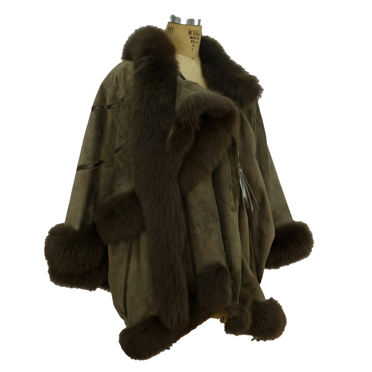 Hettabretz Suede and Fur Jacket