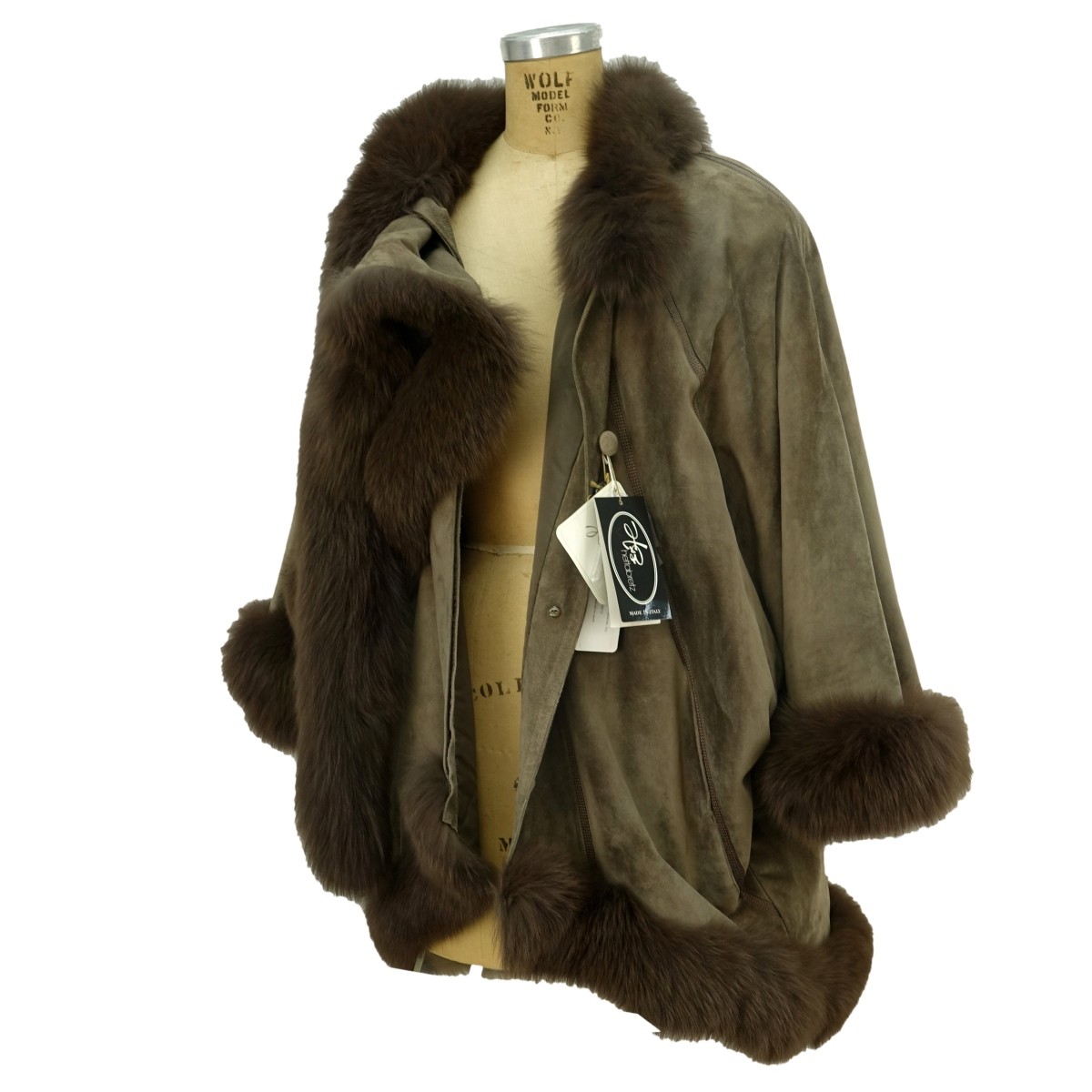 Hettabretz Suede and Fur Jacket