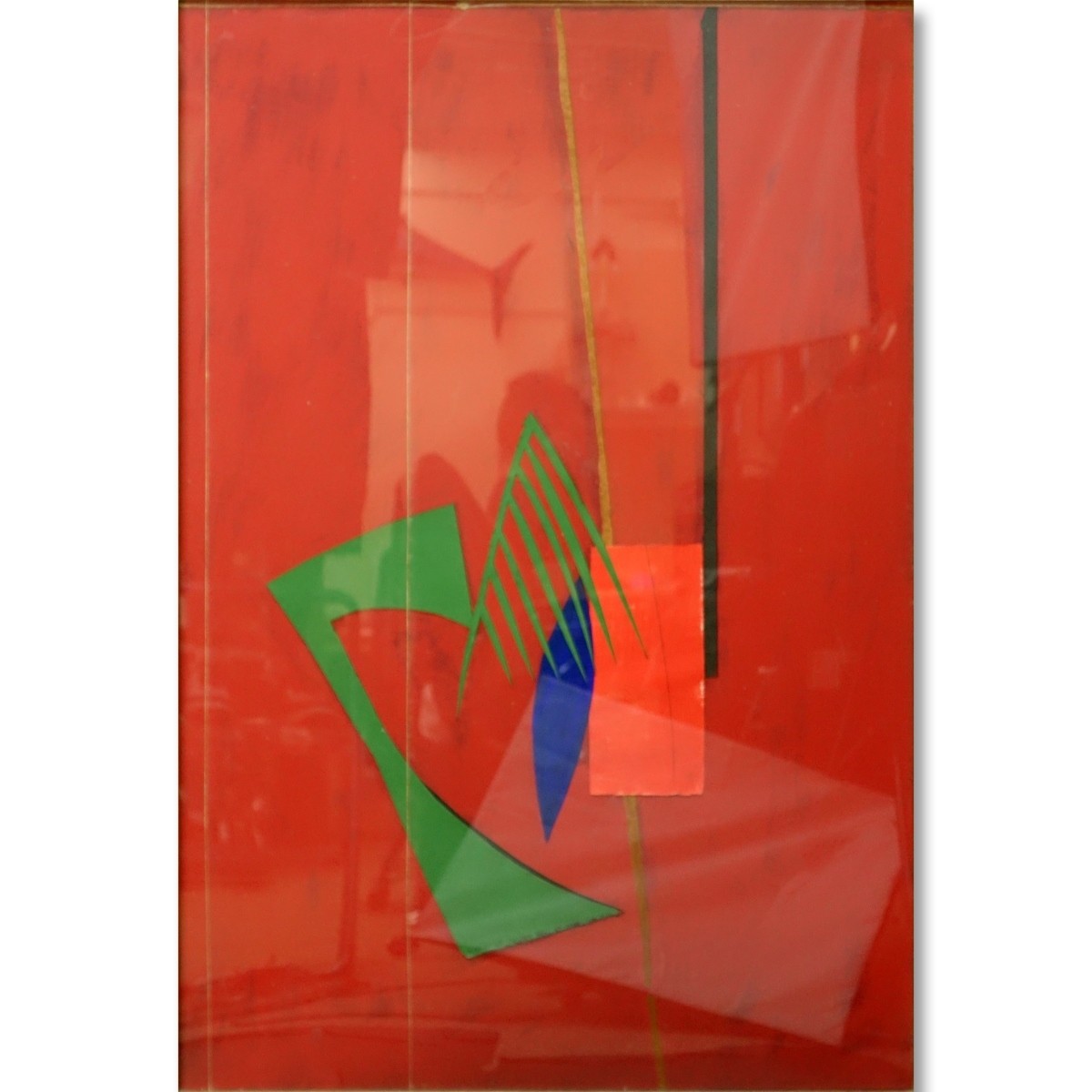 Stephen Edlich, American (1944-1989) Mixed media