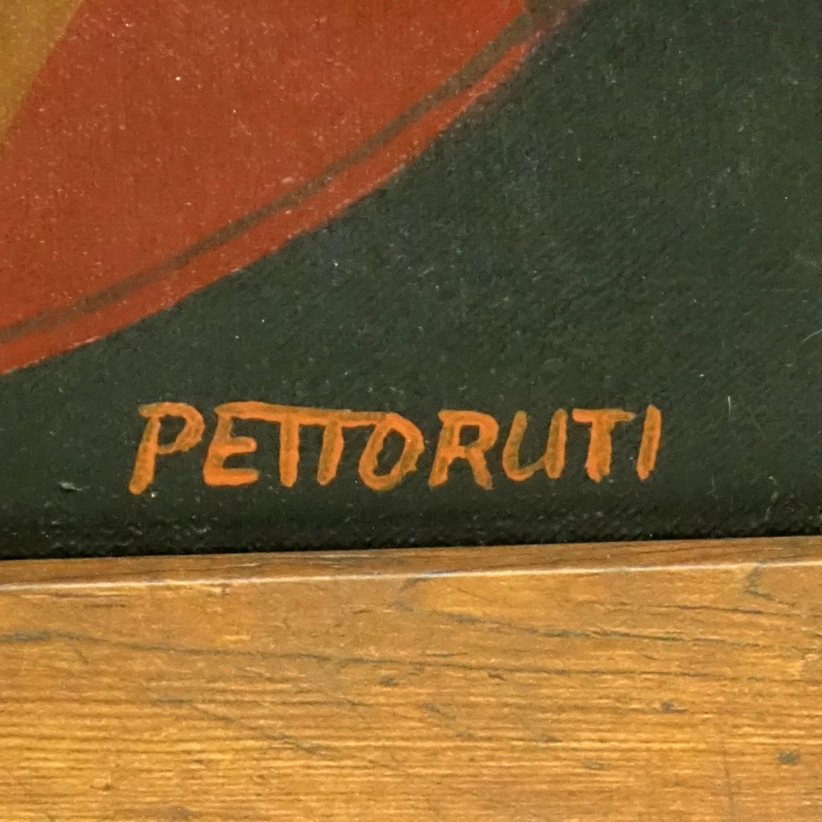 Possibly: Emilio Pettoruti (1892-1971) Oil/ Canvas
