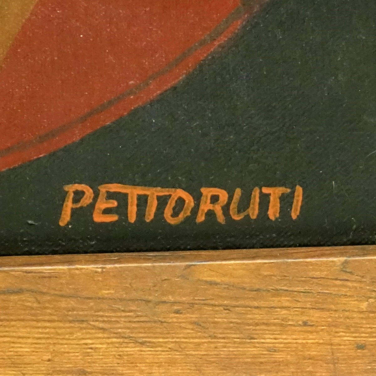 Possibly: Emilio Pettoruti (1892-1971) Oil/ Canvas