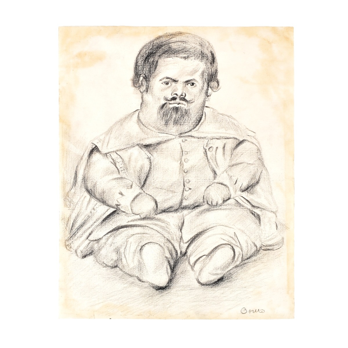 Possibly: Fernando Botero (born 1932) Sketch