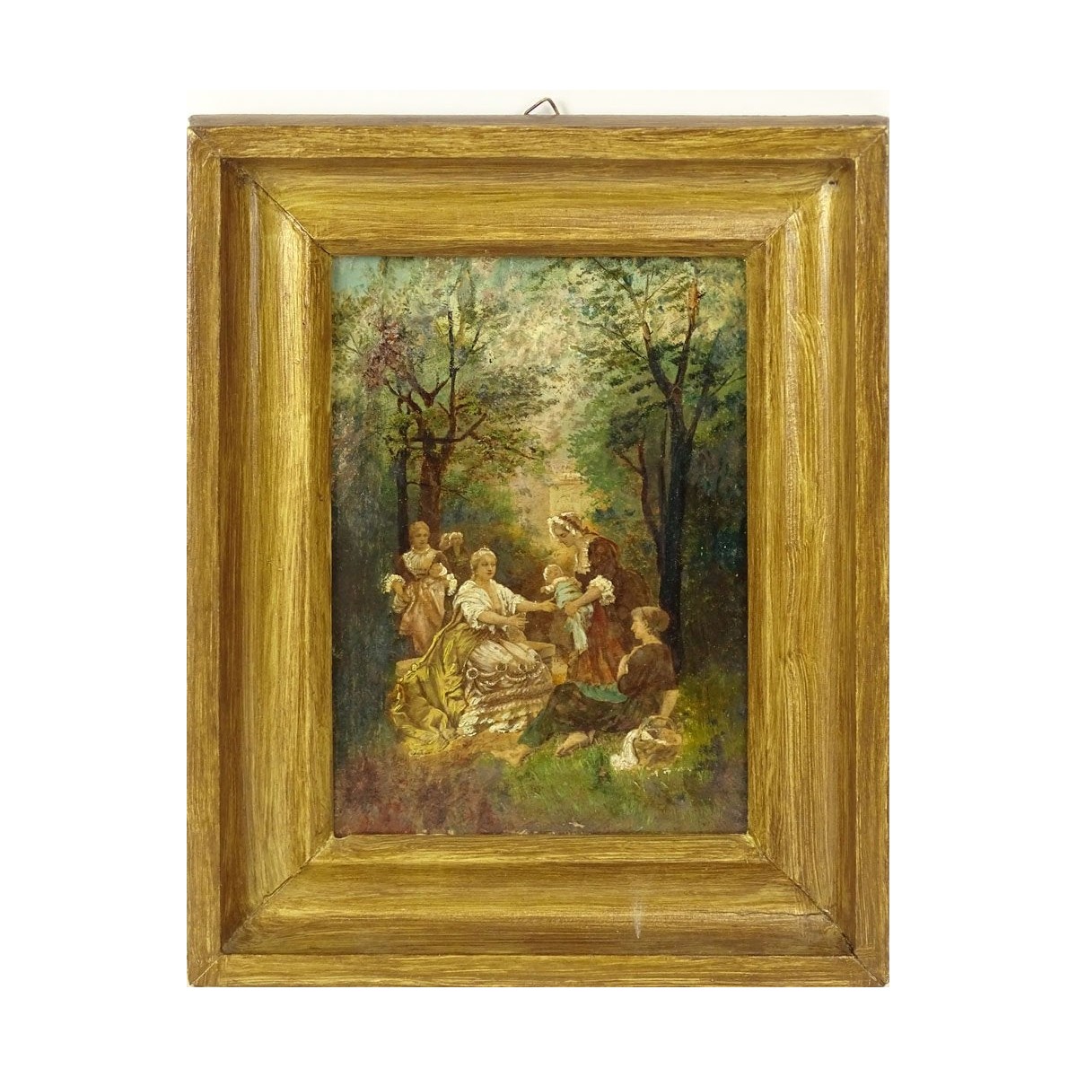 19/20th Century European School Oil on Board