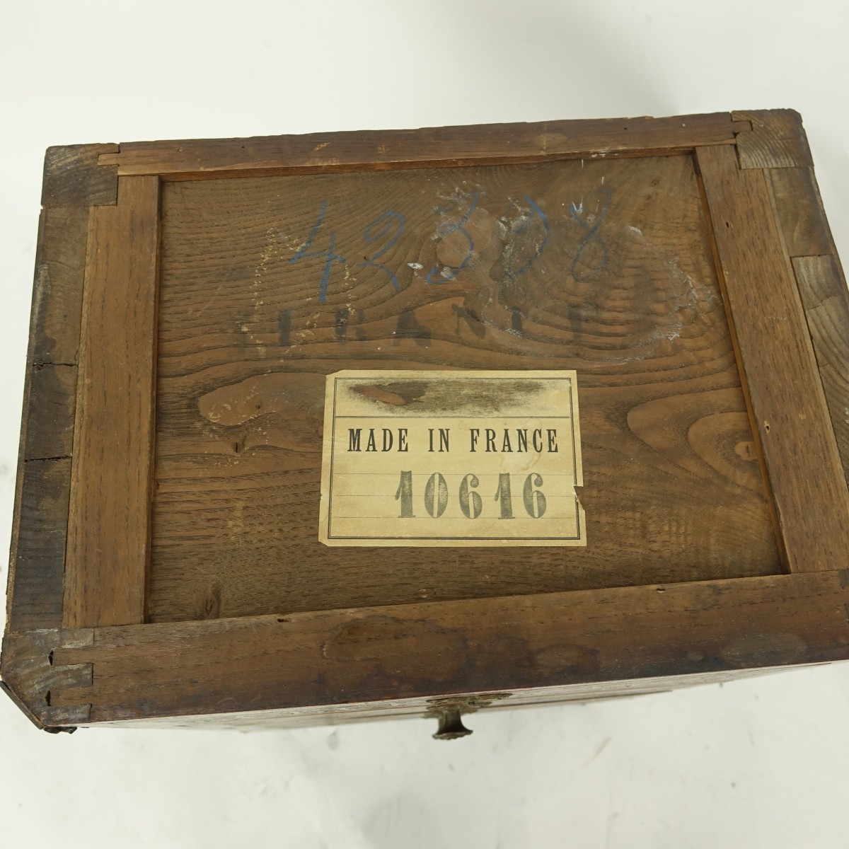 19th Century Inlaid Marble Commode