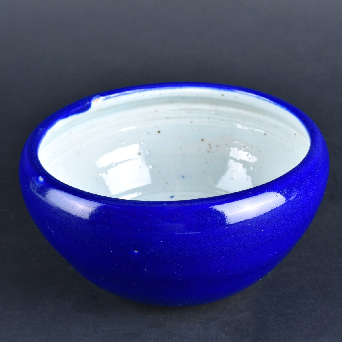 Chinese Blue Glaze Bowl