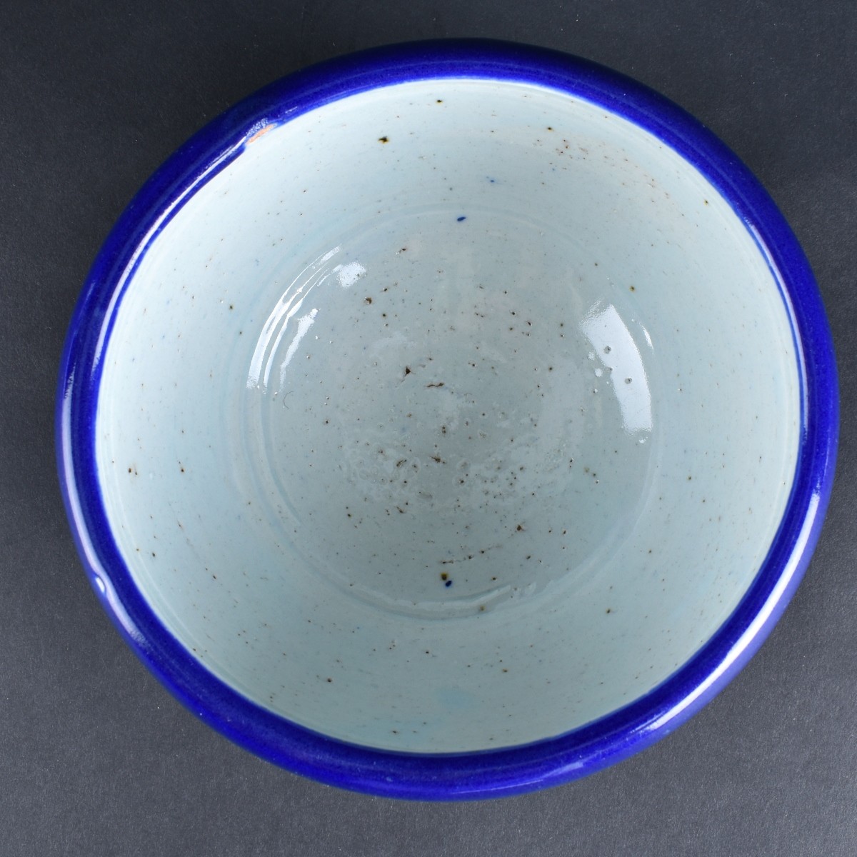 Chinese Blue Glaze Bowl