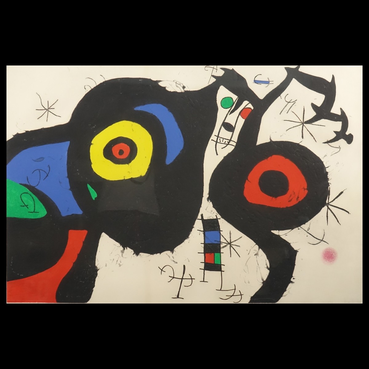 Joan Miro (1893-1983) Etching with Aquatint