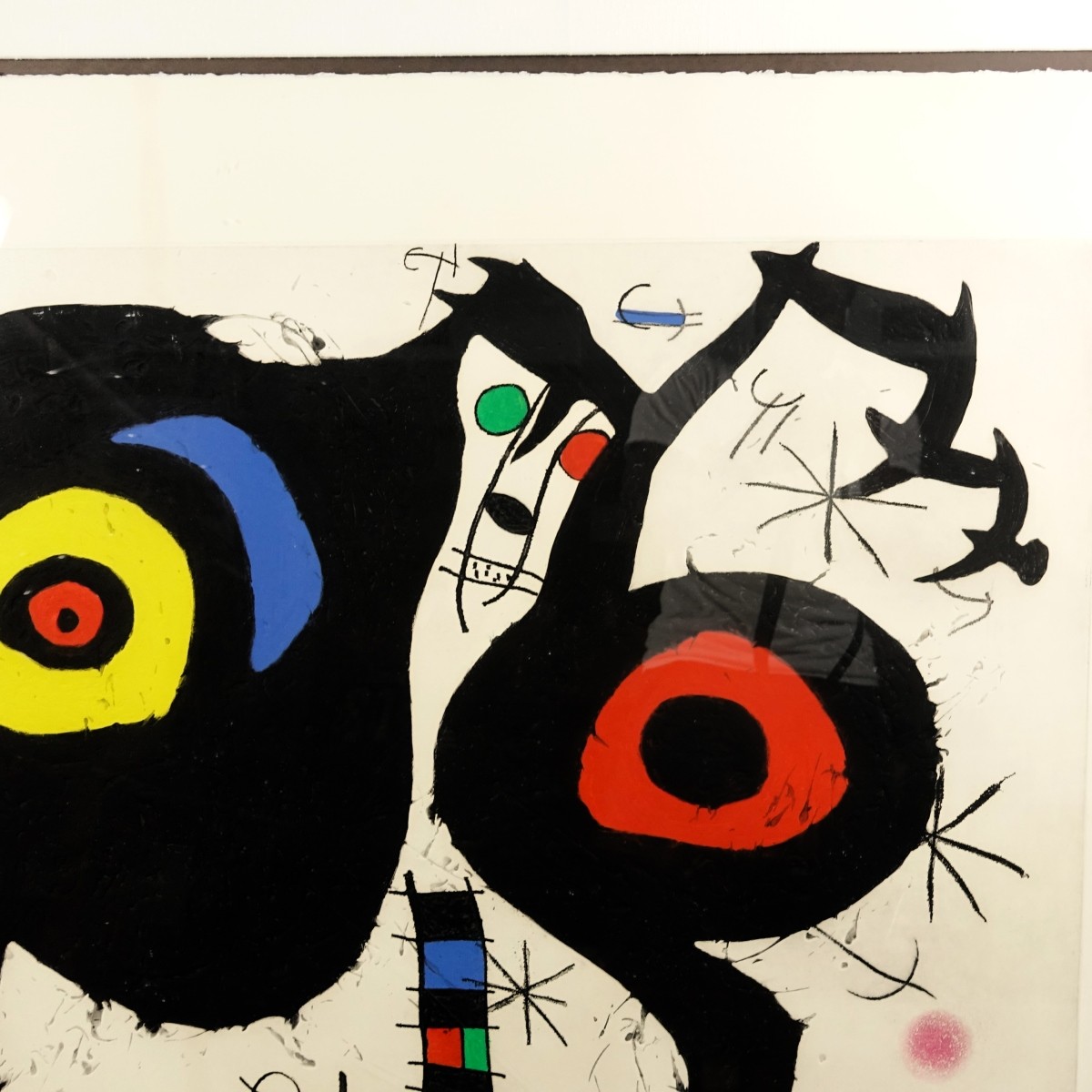 Joan Miro (1893-1983) Etching with Aquatint