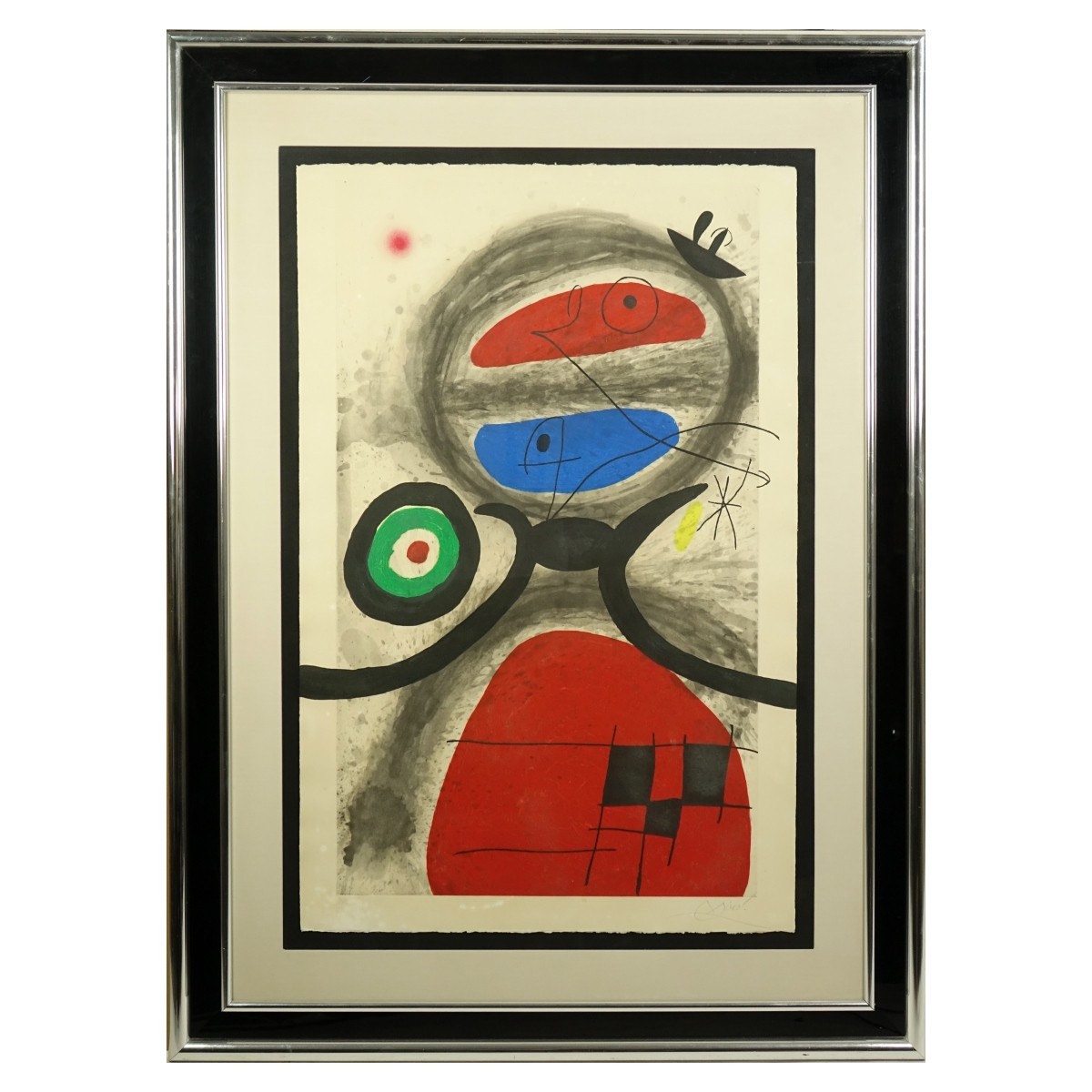 Joan Miro (1893-1983) Etching with Aquatint