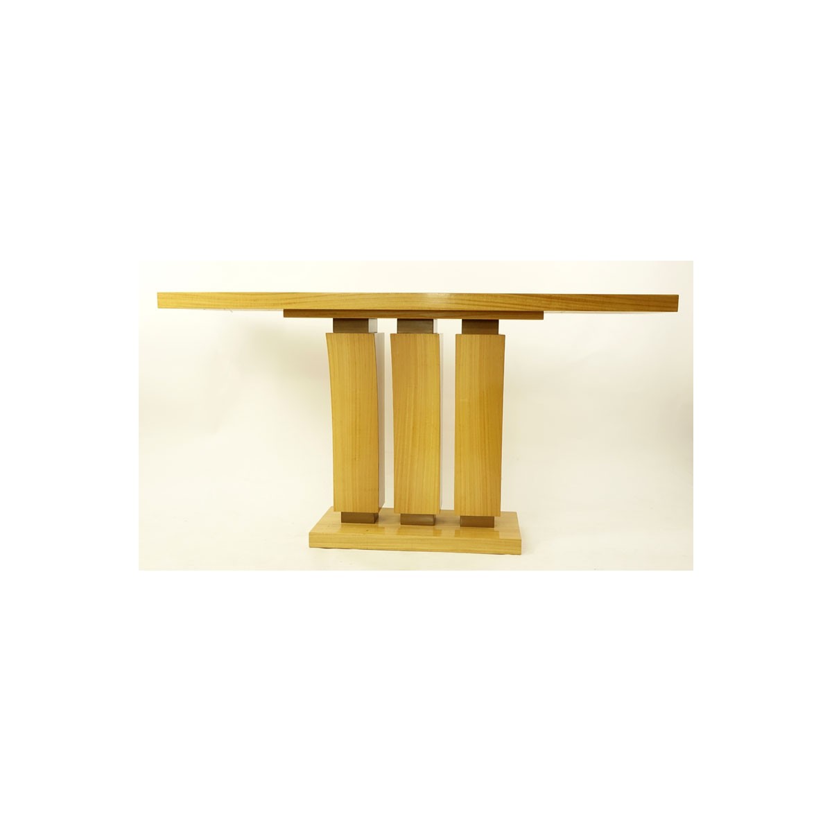 Art Deco Style Satinwood Console Table