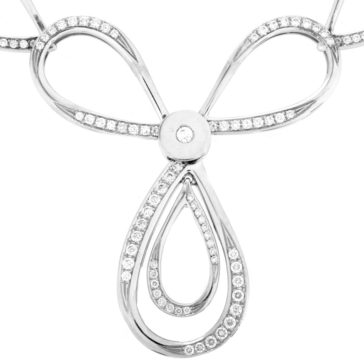 Pertegaz Diamond and 18K Necklace