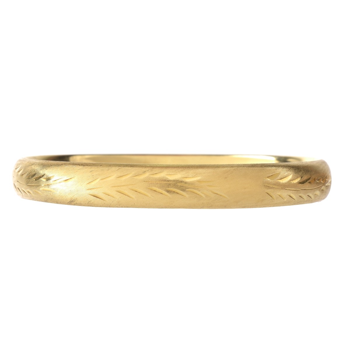 Vintage 14K Bangle Bracelet