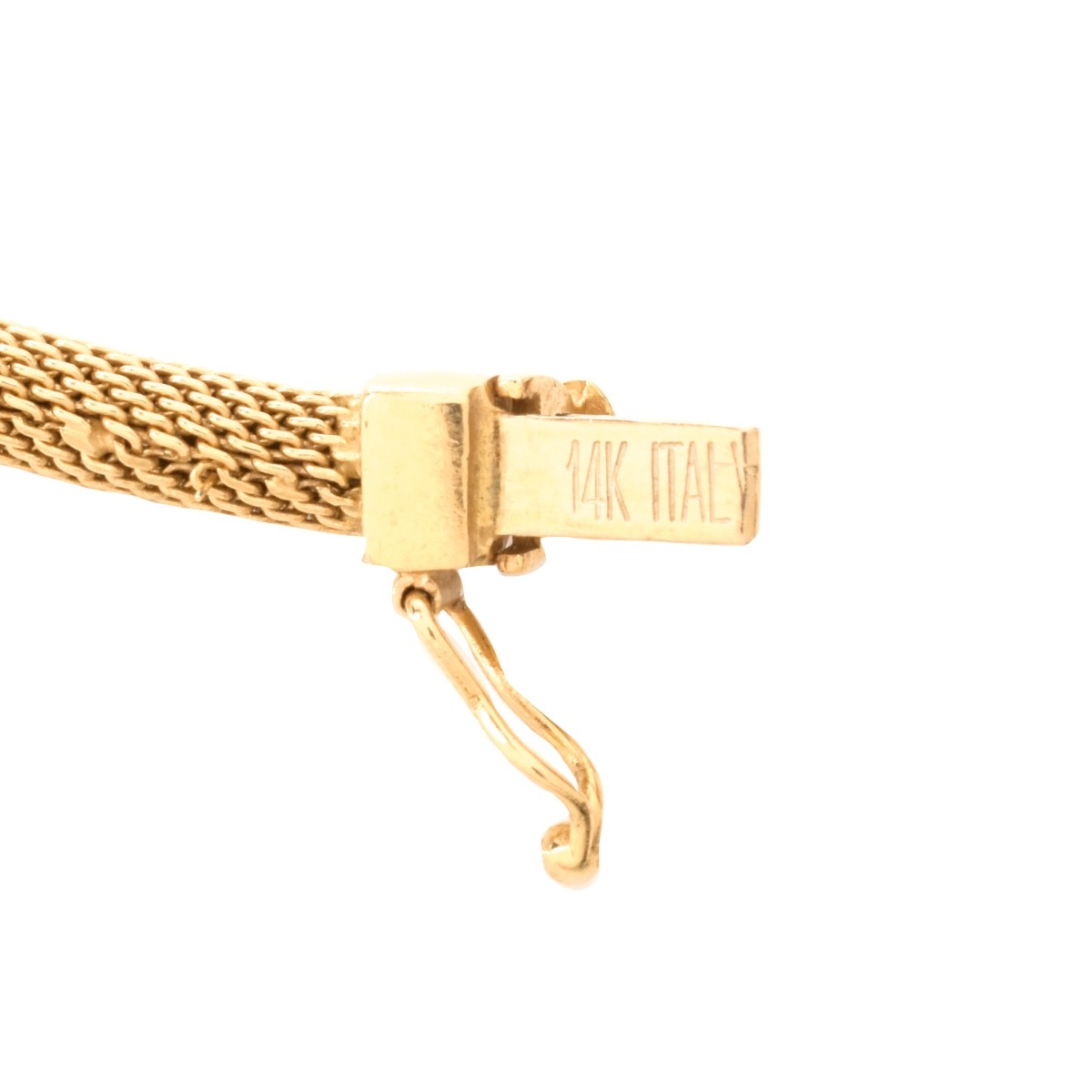 Vintage 14K Mesh Link Chain