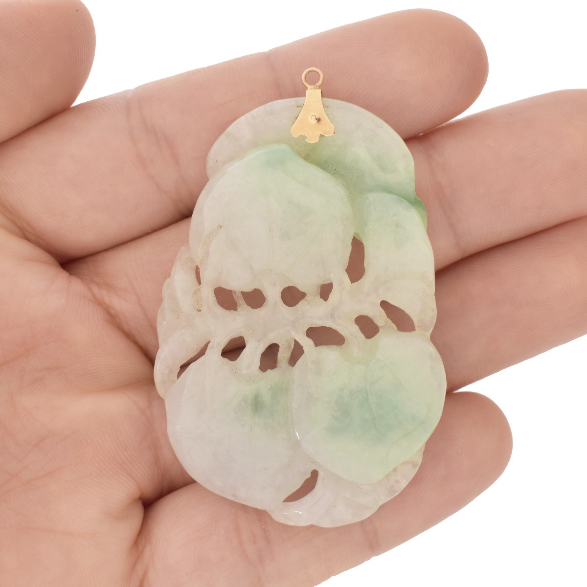 Chinese Carved Jade Pendant