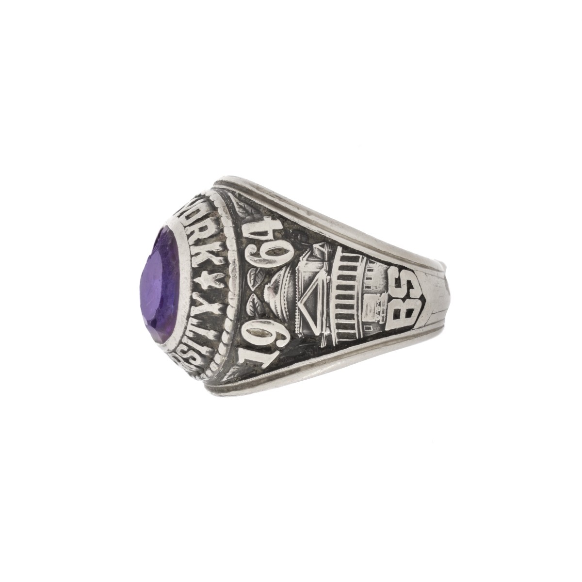 1964 NYU 14K Class Ring