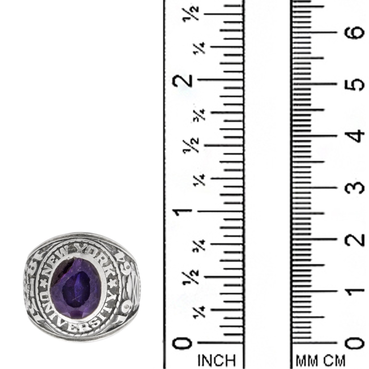 1964 NYU 14K Class Ring