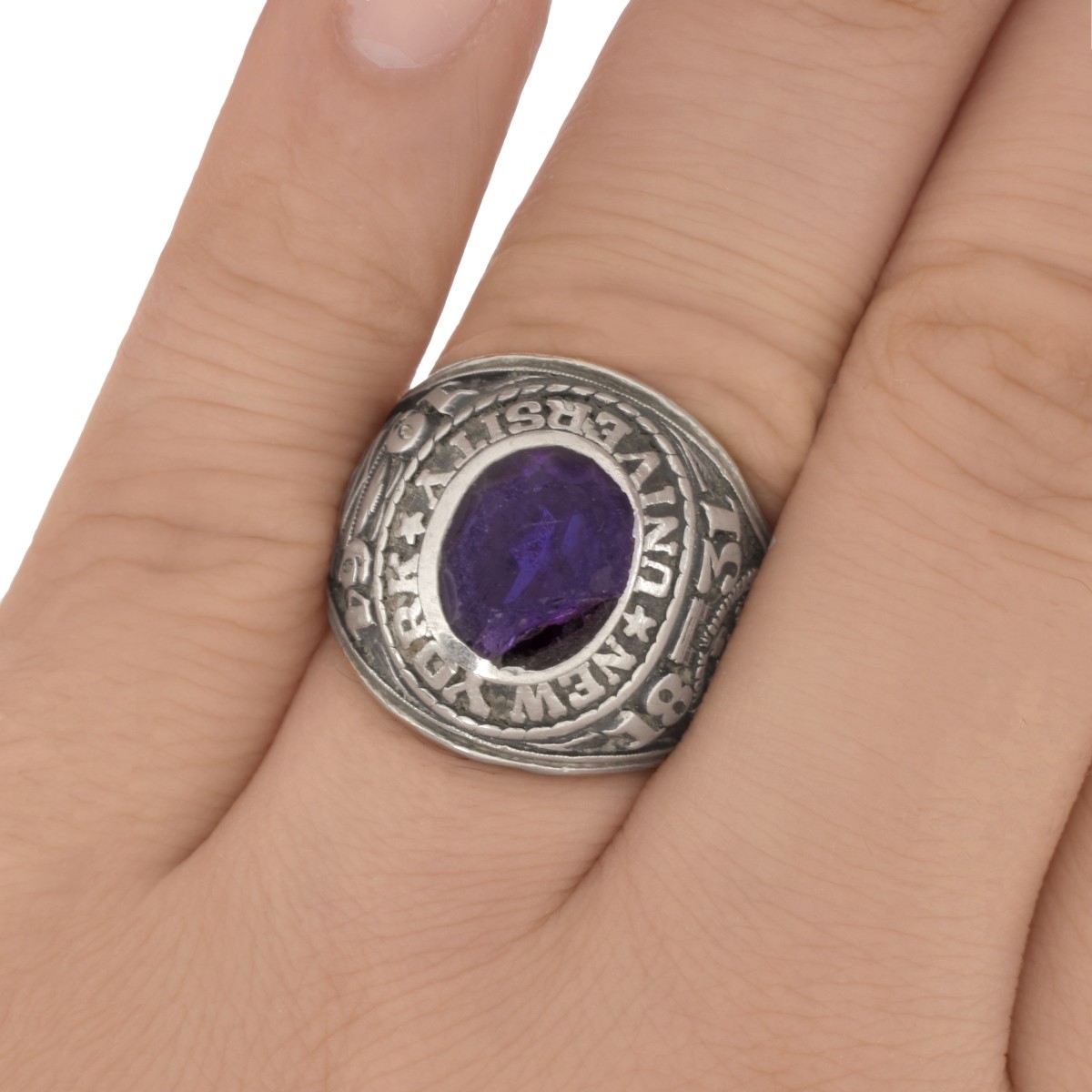 1964 NYU 14K Class Ring