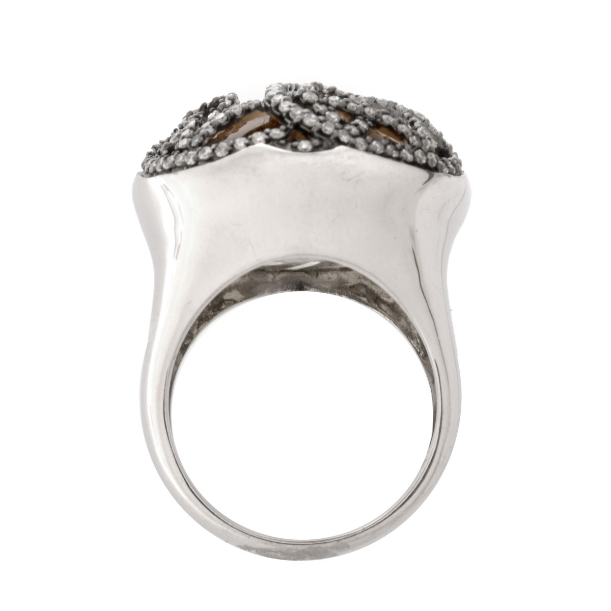 Nicole Miller Diamond and 14K Gold Ring