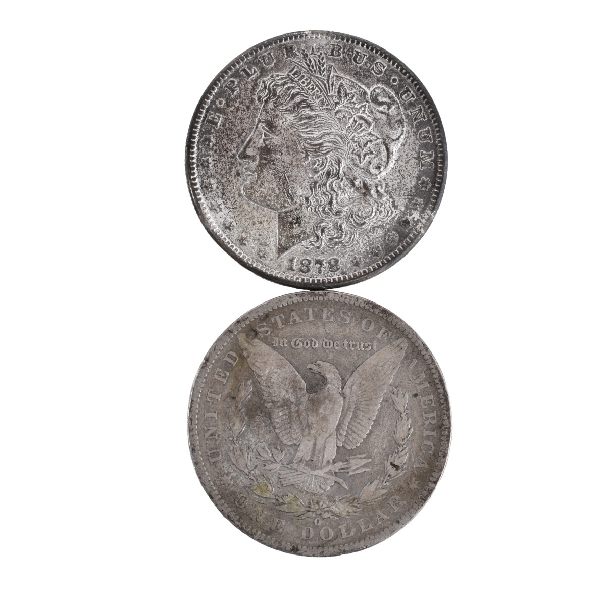 Seven (7) U.S. Silver Dollars & Ingots
