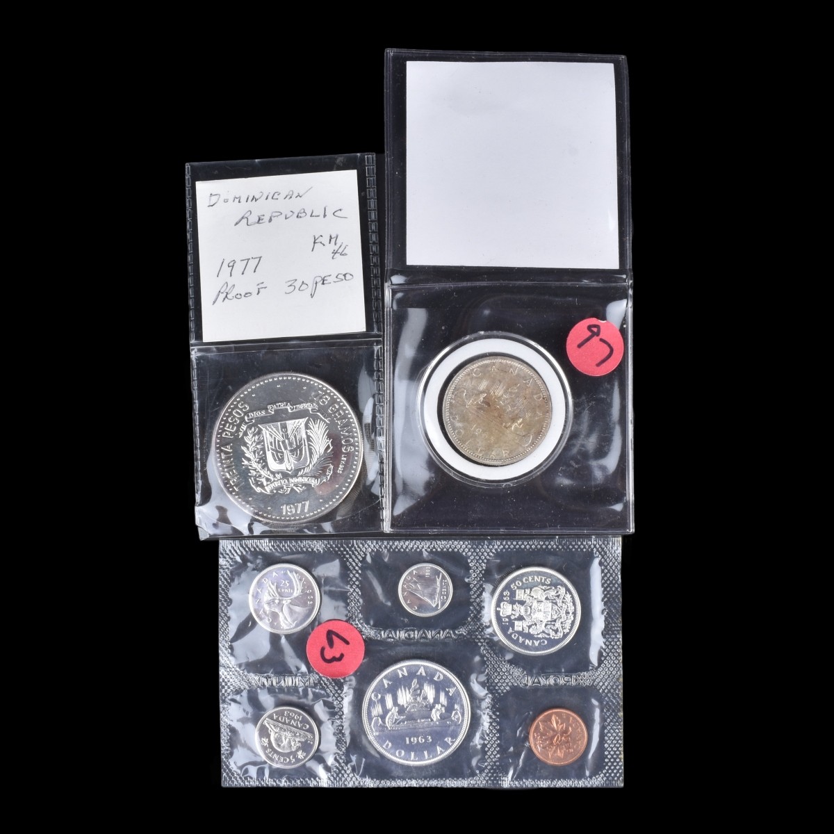 Eight (8) Assorted Coins in Packages