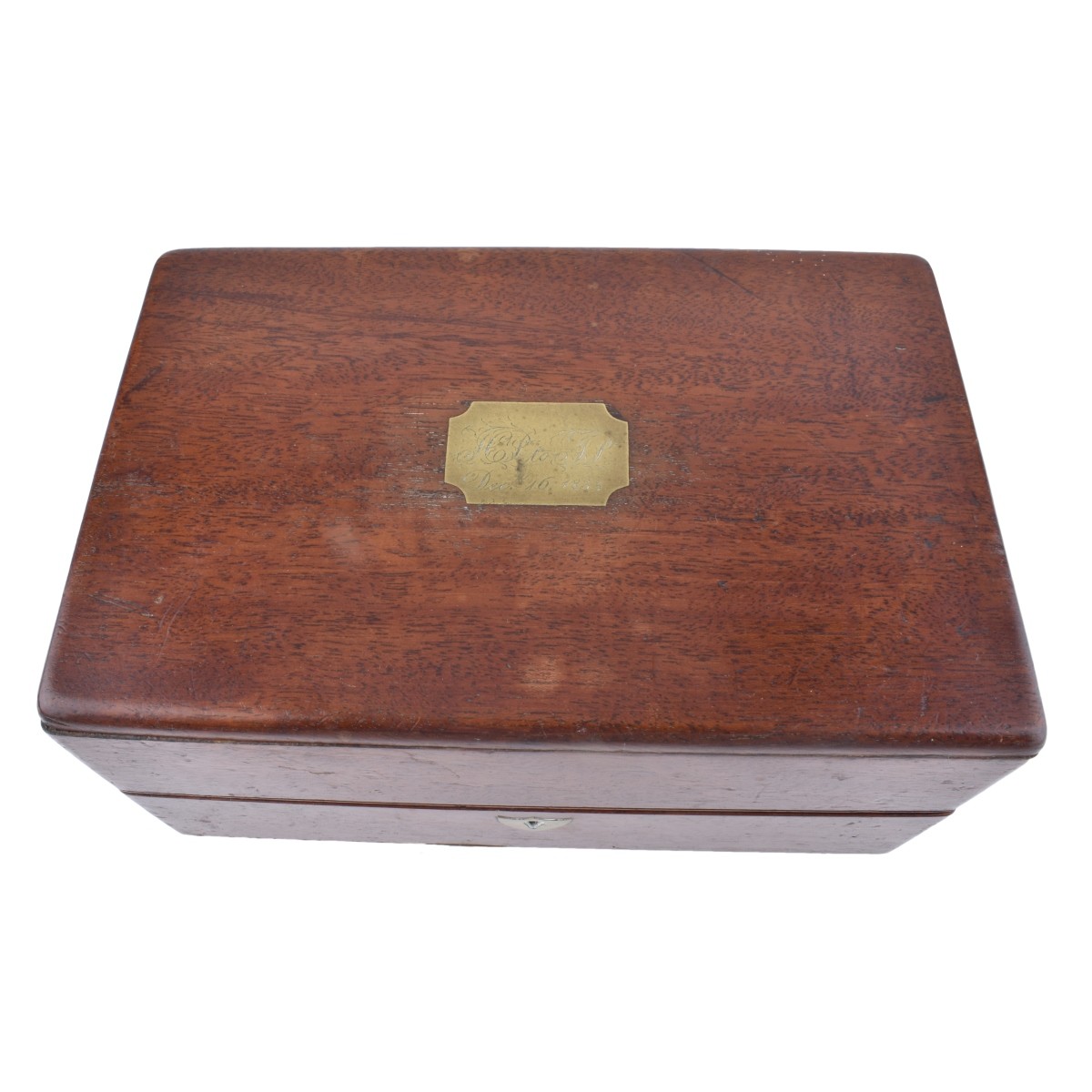 19th C English Mahogany Box