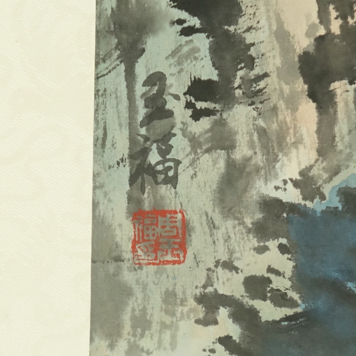 Three (3) Chinese Watercolor Scroll Paintings