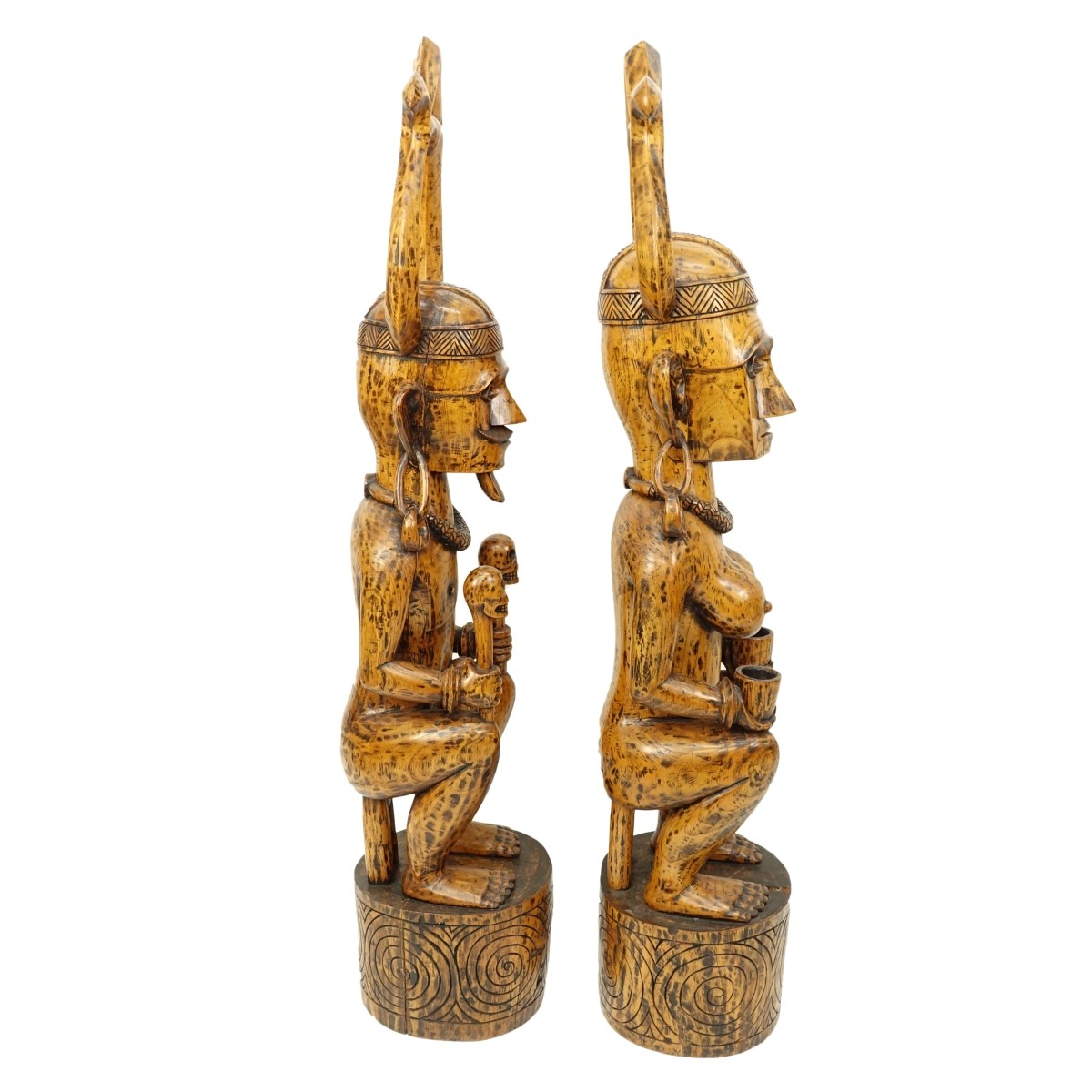 Pair of Fertility Sculptures