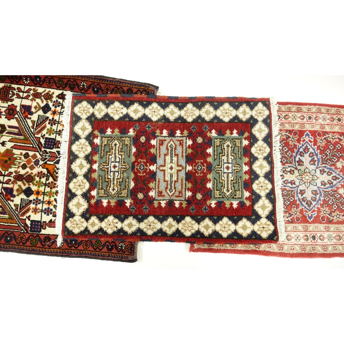 Three (3) Small Oriental Rugs