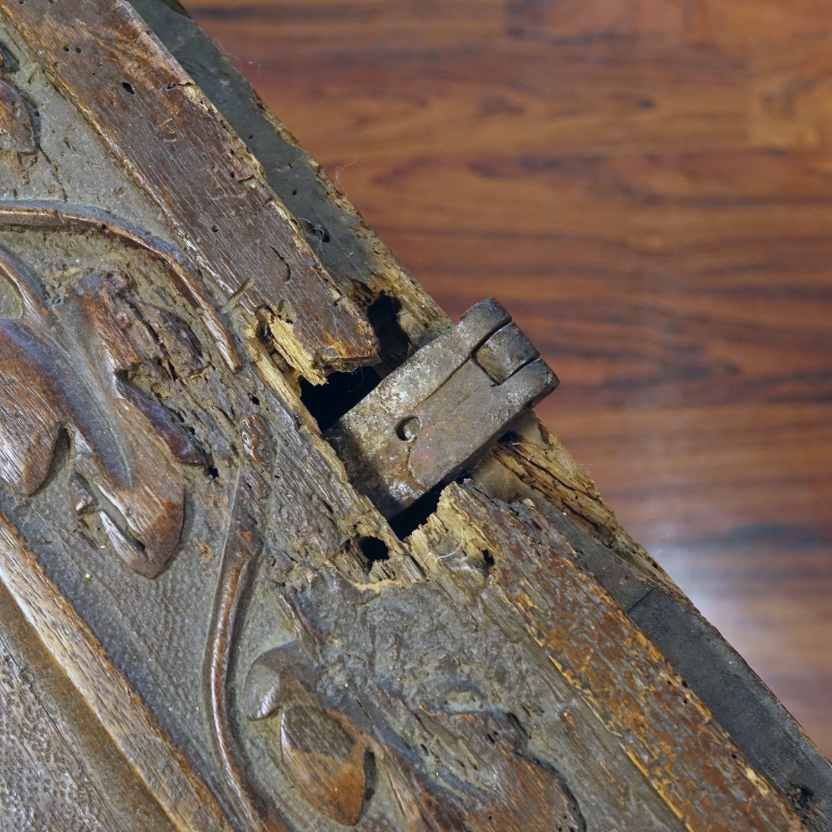 18/19th C. Renaissance Blanket Chest