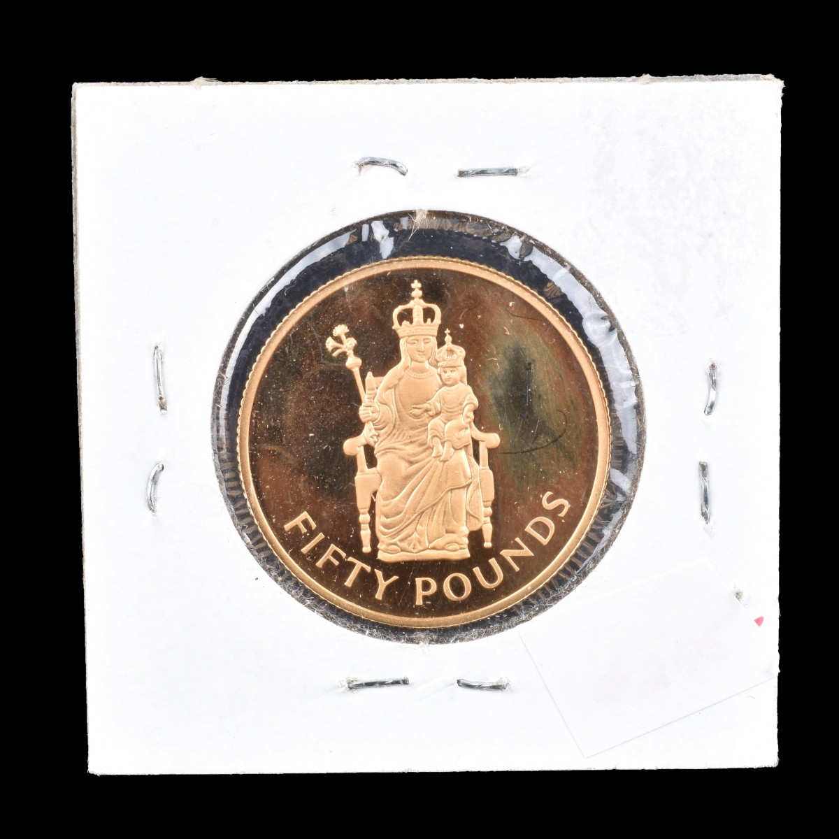 1975 Great Britain - Elizabeth II Gold 50 Pounds