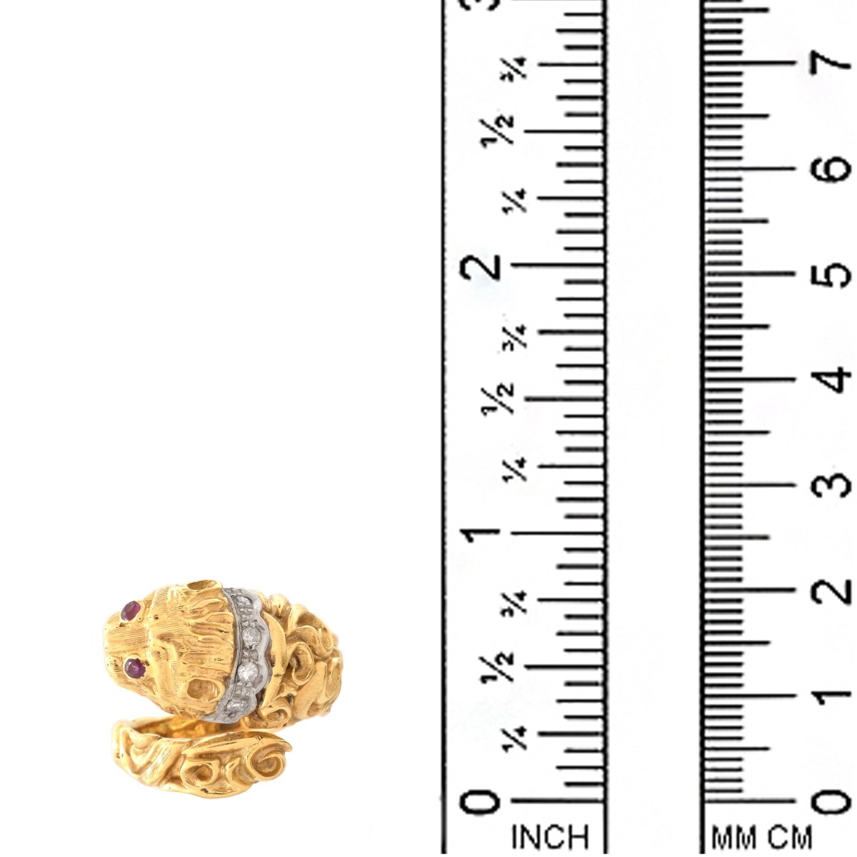 Ilias Lalaounis 18K Lion Ring