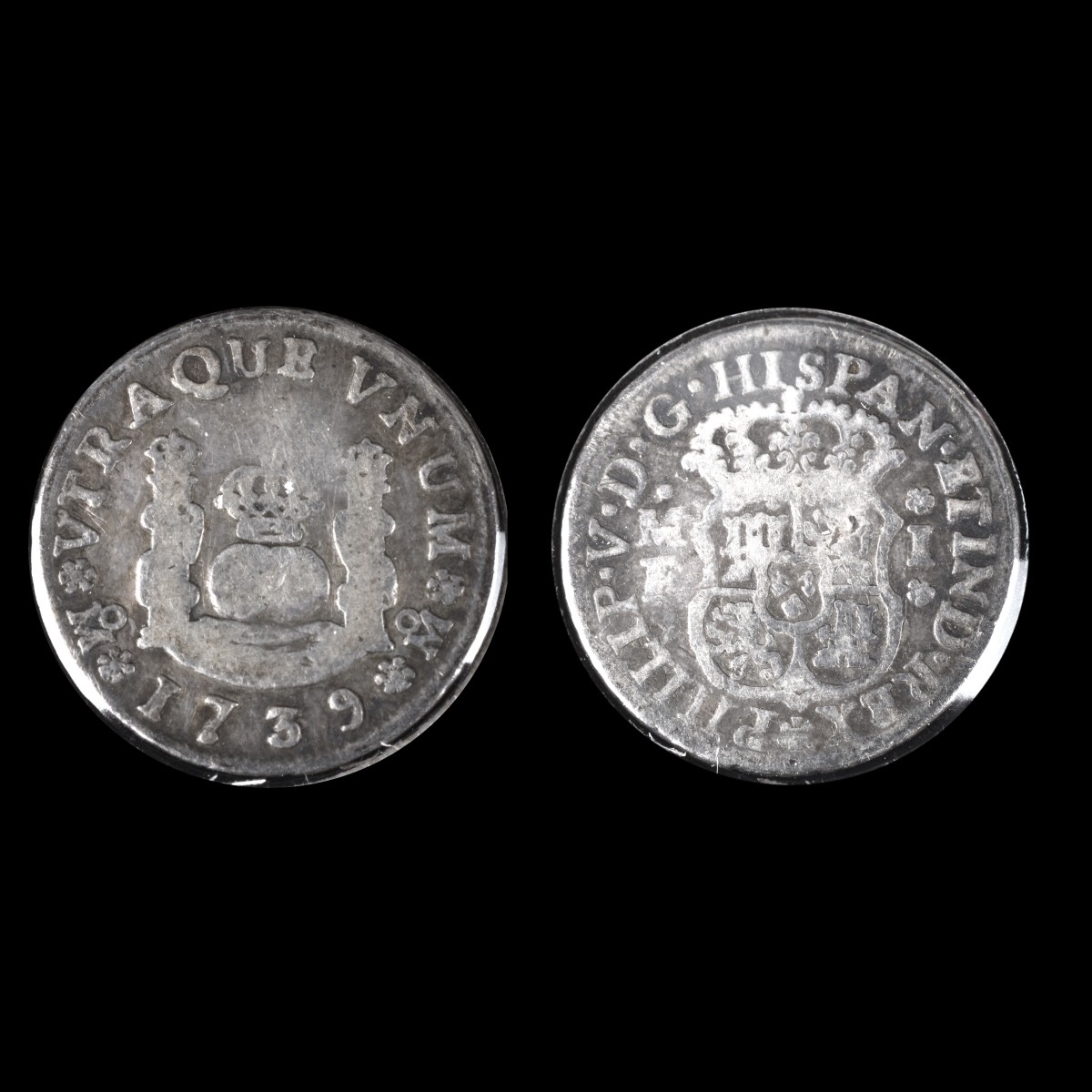 1739 Mexico Philip V Silver 8 Reales