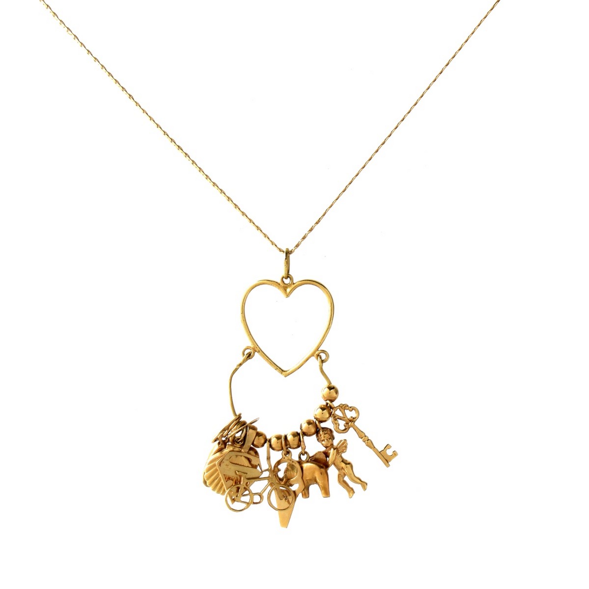 14K Charm Necklace