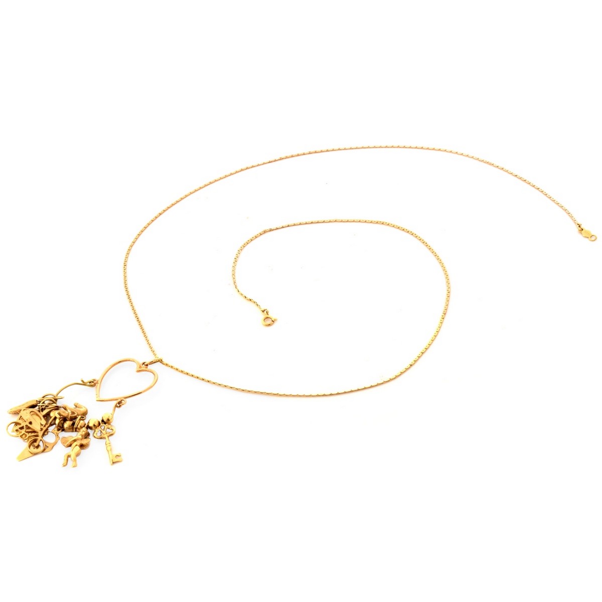 14K Charm Necklace