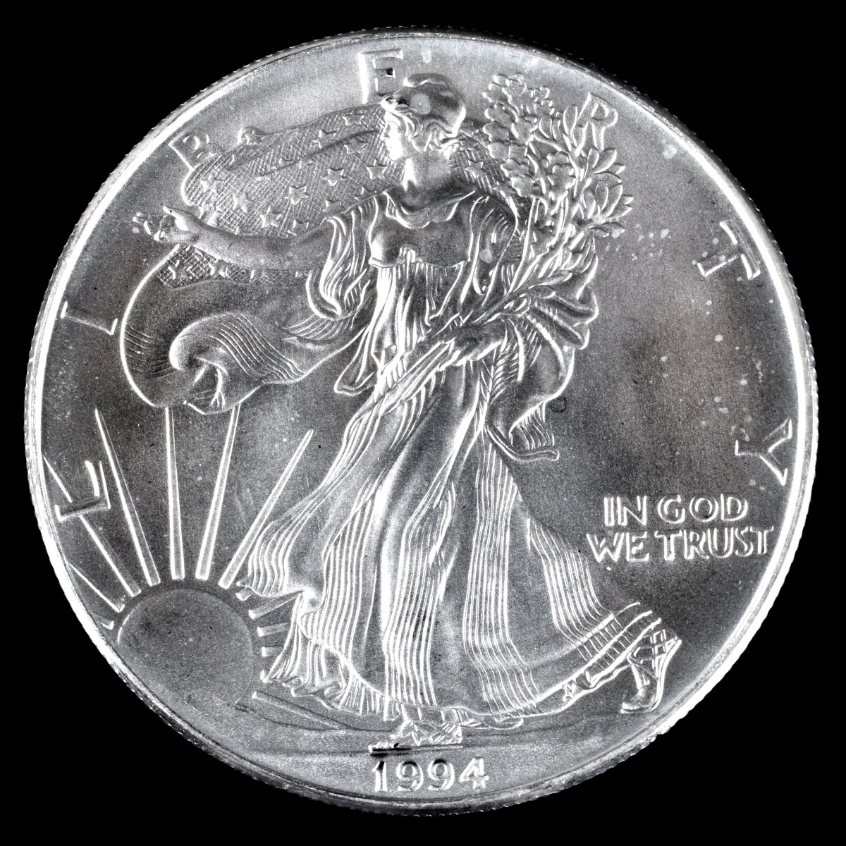 Twenty 1994 American Silver Eagle Coins