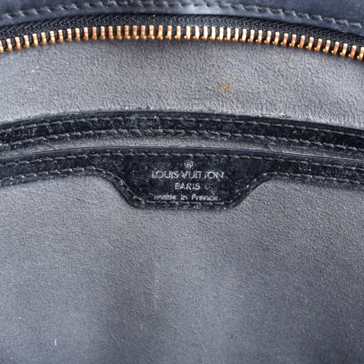 Louis Vuitton Black Epi Leather Bag