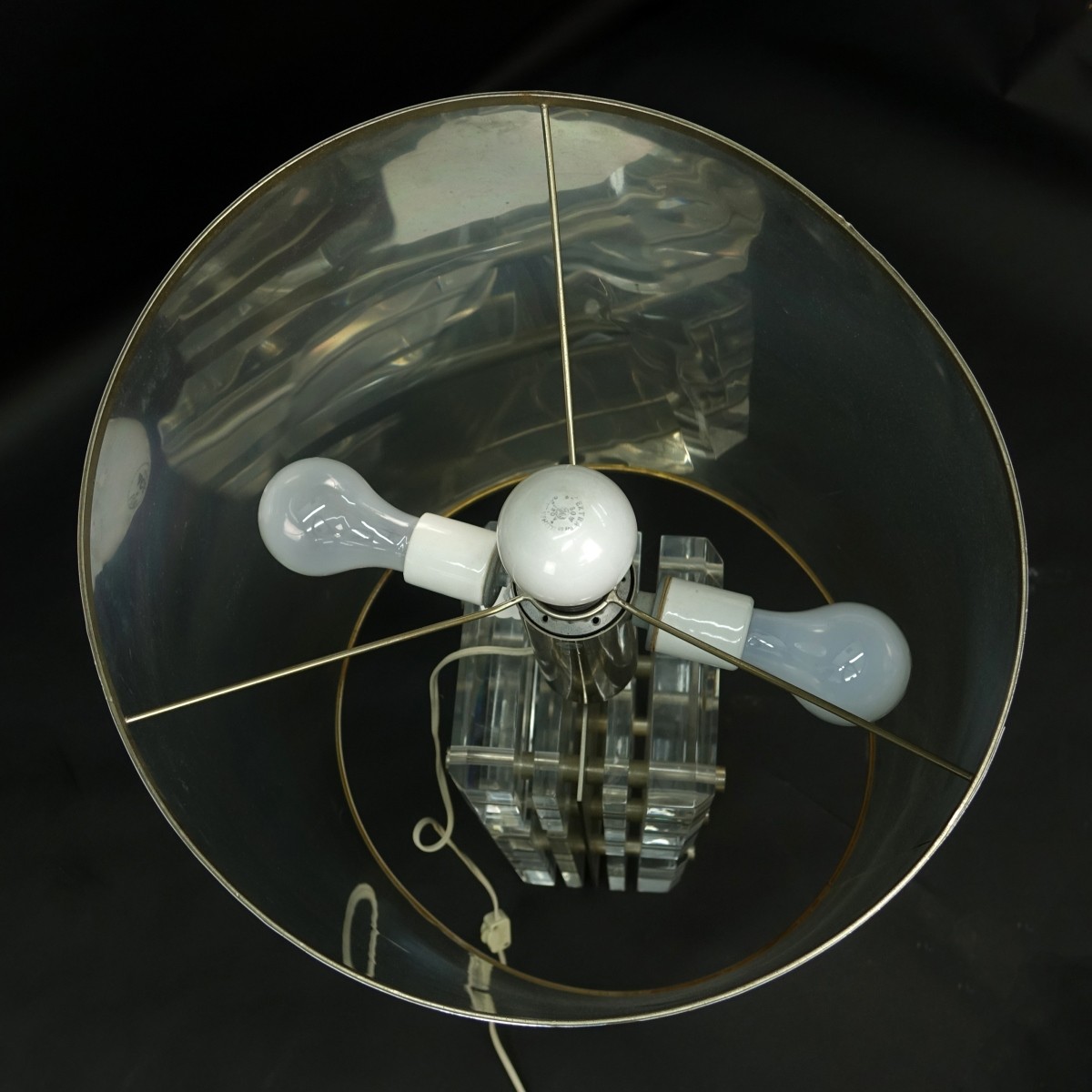 Lucite Lamp