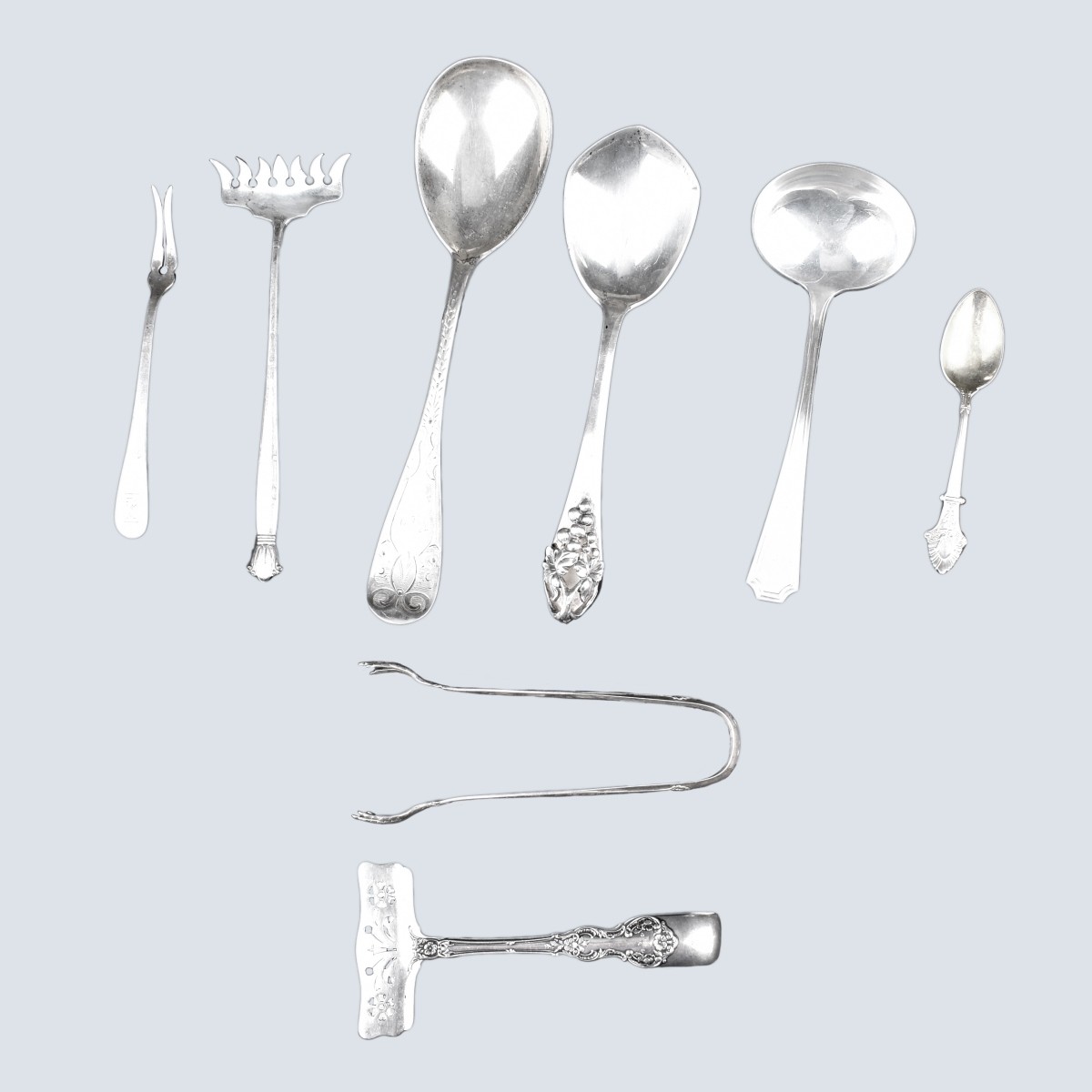 Assorted Sterling Tableware