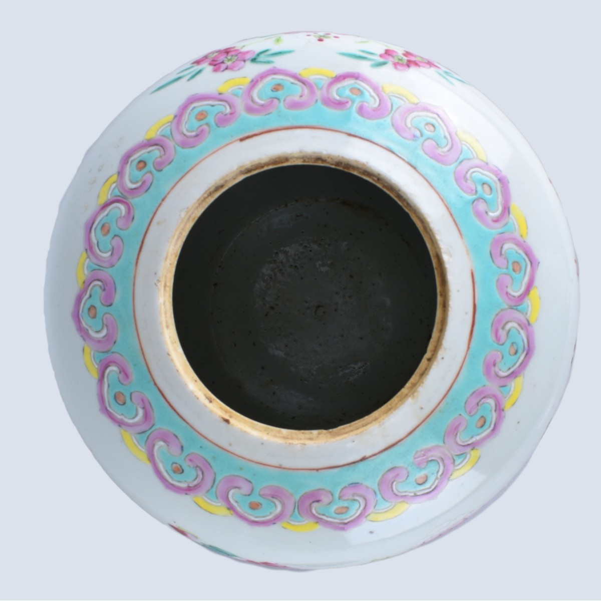 Chinese Famille Rose Porcelain Ginger Jar