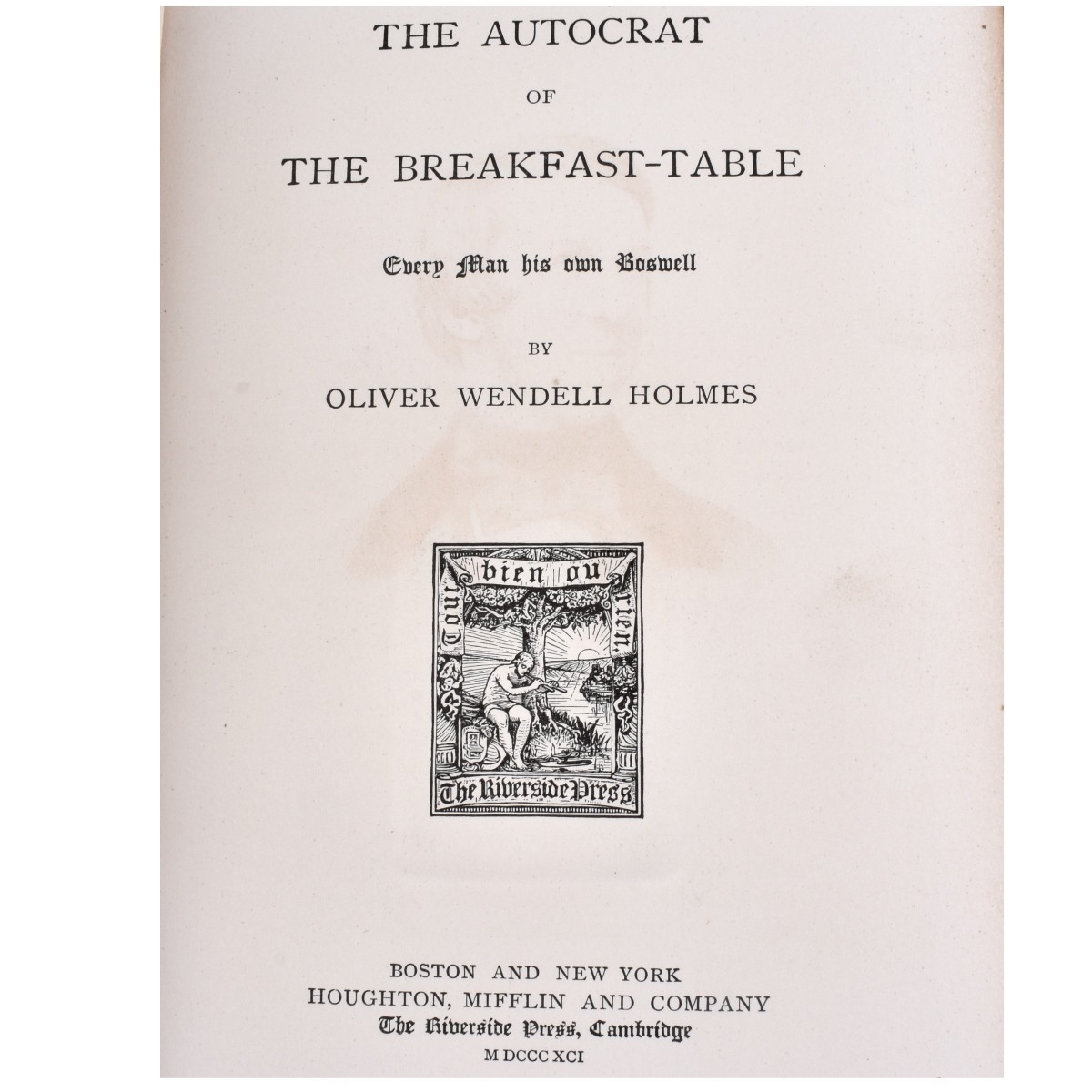 Oliver Wendell Holmes 12 Leather Hardback Books
